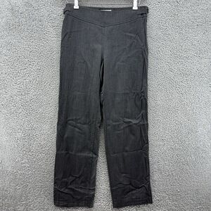 Talbots Gray Stretch‎ Straight Leg Pocket Dress Pant Wool Blend Career Womens 6